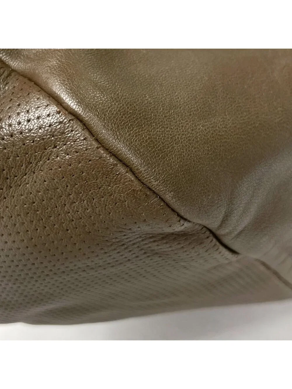 Loewe Shoulder Bag Anagram Leather Khaki